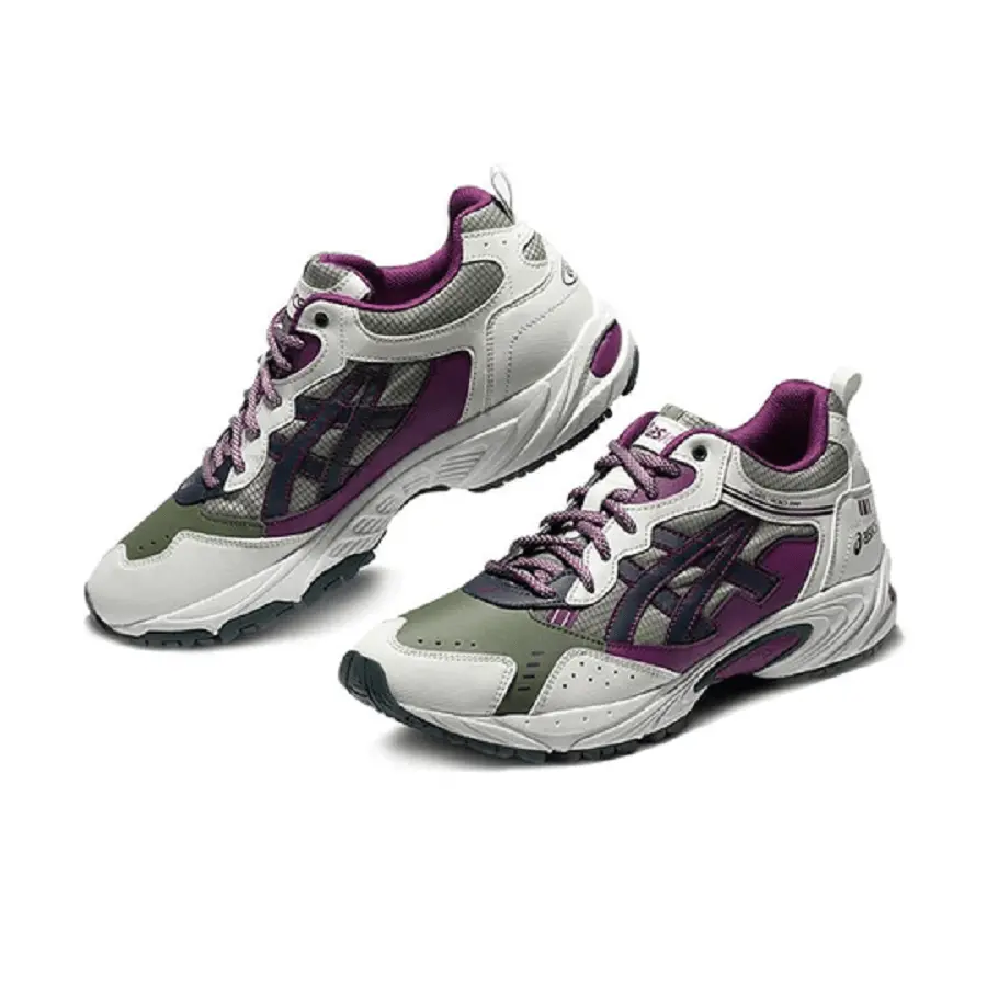 Giày Asics Gel-100 TR 'White Green Purple' 1203A095-301 - Ảnh 3