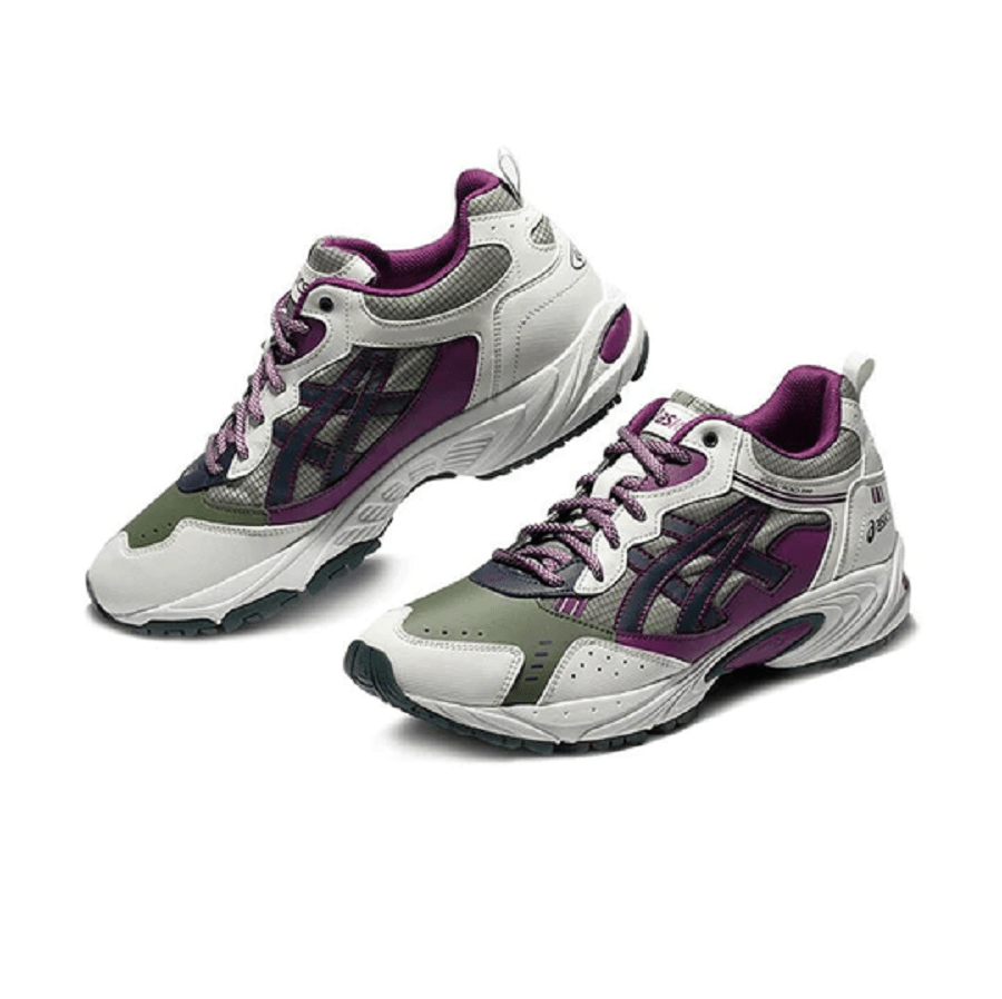 Giày Asics Gel-100 TR 'White Green Purple' 1203A095-301 - Ảnh 2