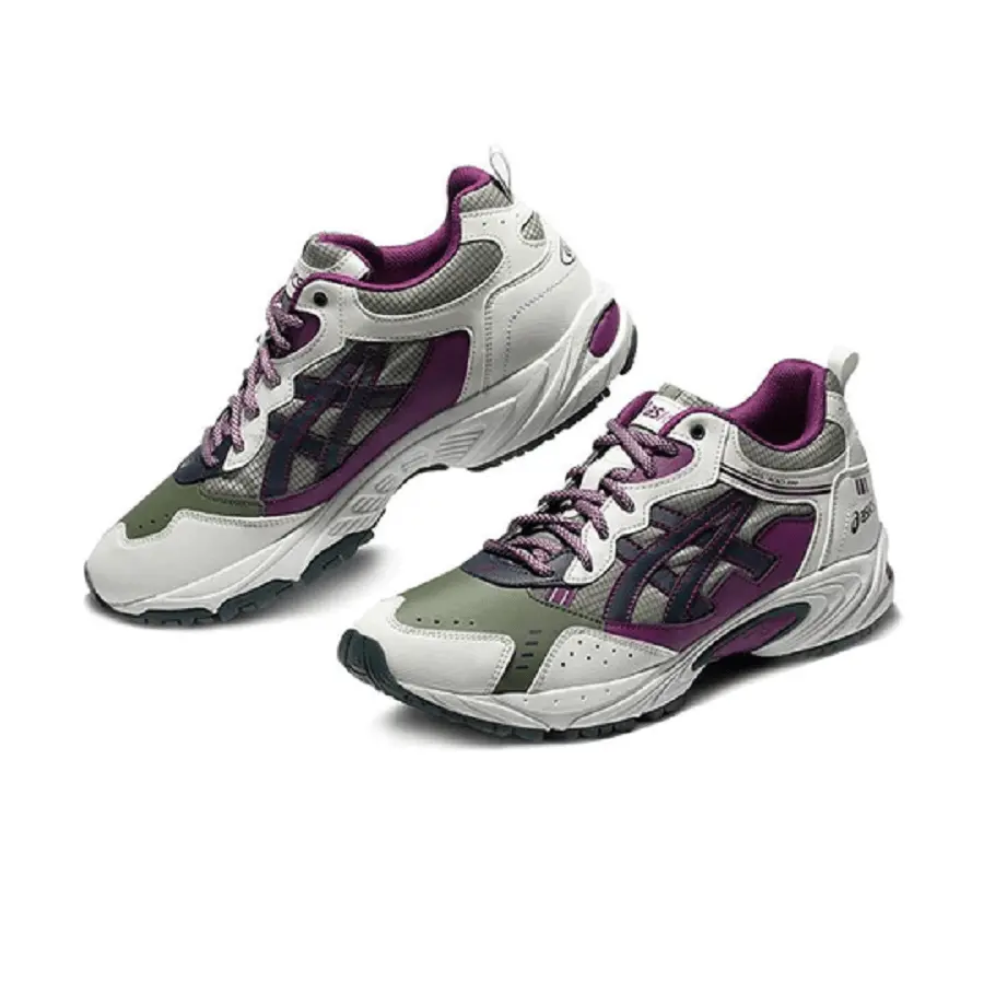 Alternative view of Giày Asics Gel-100 TR 'White Green Purple' 1203A095-301