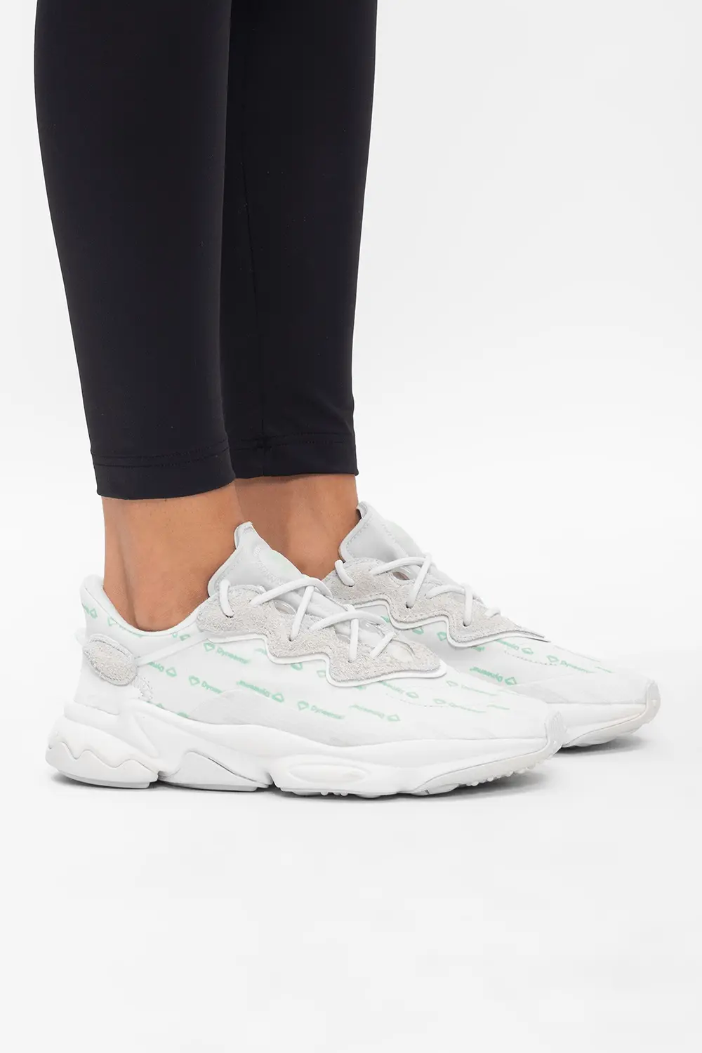 Alternative view of Giày Adidas Ozweego 'Crystal White' FV1806