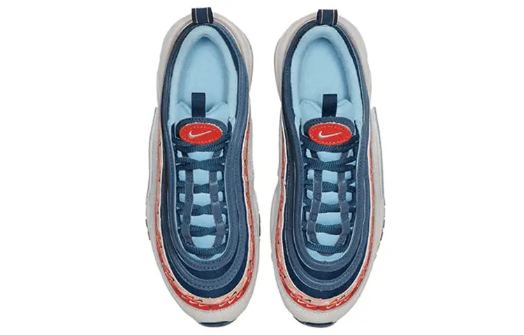Giày Nike Air Max 97 GS 'Swoosh Chain' CQ4818-400 - Ảnh 4