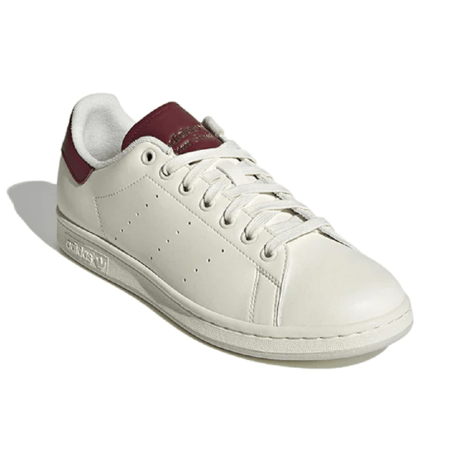 Giày Adidas Stan Smith 'Off White Collegiate Burgundy' GX4420 - Ảnh 3