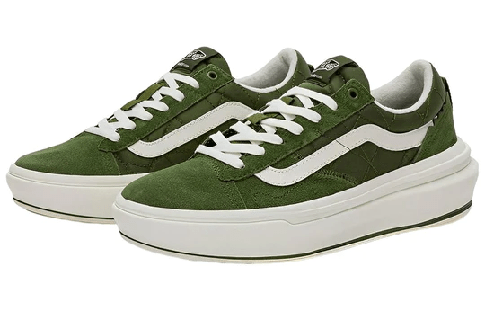 Giày Vans Old Skool Overt Plus CC 'Green' VN0A4BVLE02 - Ảnh 4