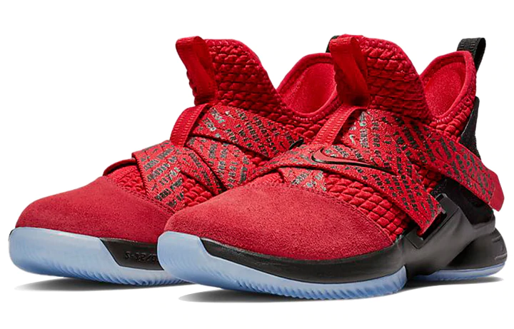 Giày Nike LeBron Soldier XII 'University Red Black' AA1352-660 - Ảnh 3