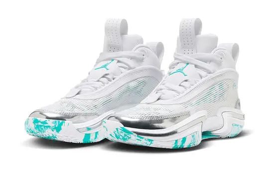 Giày Nike Air Jordan 36 GS 'Guo Ailun Jade' DQ4461-130 - Ảnh 4