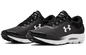 Alternative view of Giày Under Armour Charged Intake 3 'Black White' 3021229-004