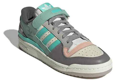 Alternative view of Giày Adidas Originals Forum 84 Low 'Dark Grey Green Cloud White' GX4574