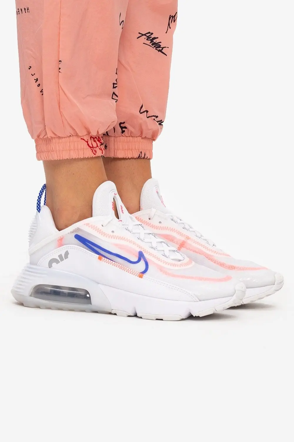 Giày Nike Wmns Air Max 2090 'White Flash Crimson' CT1290-100 - Ảnh 7