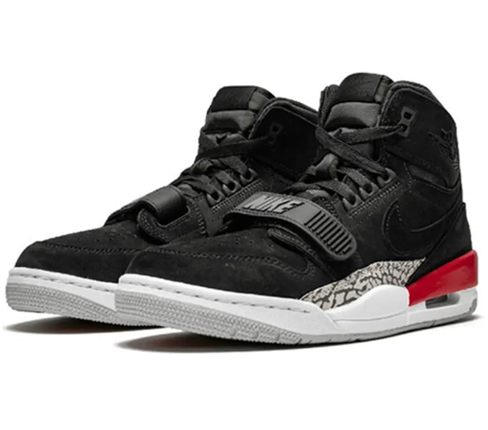 Giày Nike Jordan Legacy 312 'Black Suede' AV3922-060 - Ảnh 4