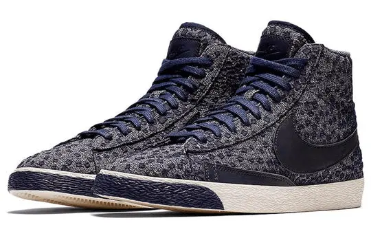 Alternative view of Giày Nike Blazer Mid Premium 'Obsidian' 917605-401