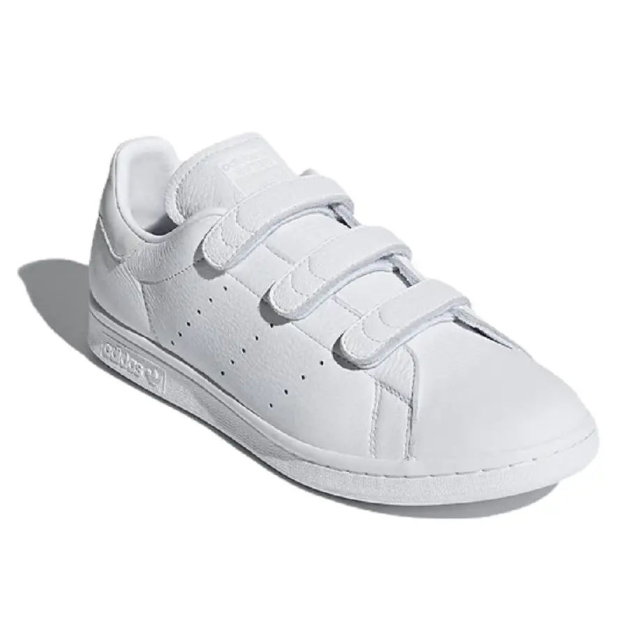 Alternative view of Giày Adidas Stan Smith CF Shoes 'Triple White' CQ2632