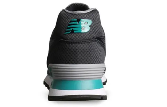 Giày New Balance 574 Woven Low Cut Unisex ‘Black’ ML574ALD - Ảnh 7