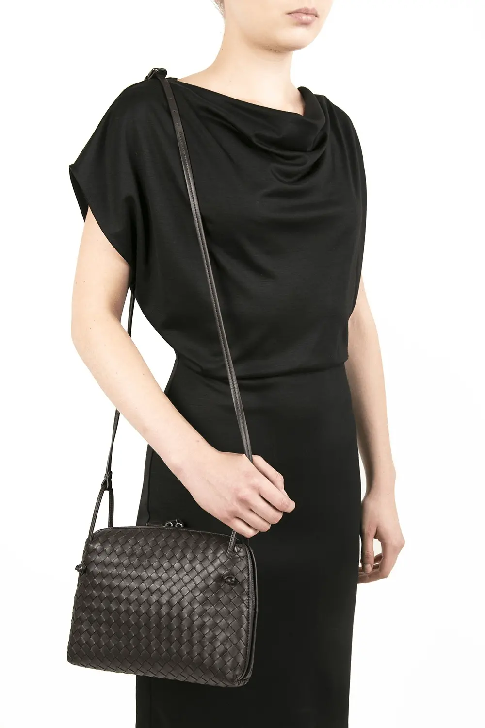 Túi Bottega Veneta Nodini Crossbody Bag 245354-V0016-2074 - Ảnh 4