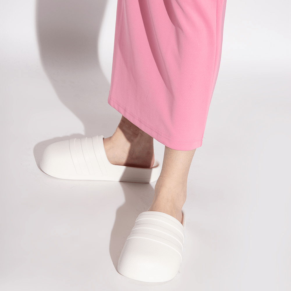 Dép Adidas Adifom Adilette Slide 'Triple White' HQ8748 - Ảnh 4