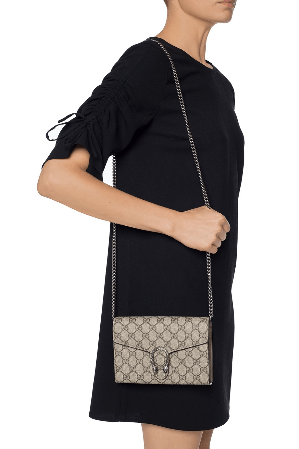 Túi Gucci Dionysus GG Supreme Chain Wallet 401231 KHNSN 8642 - Ảnh 5