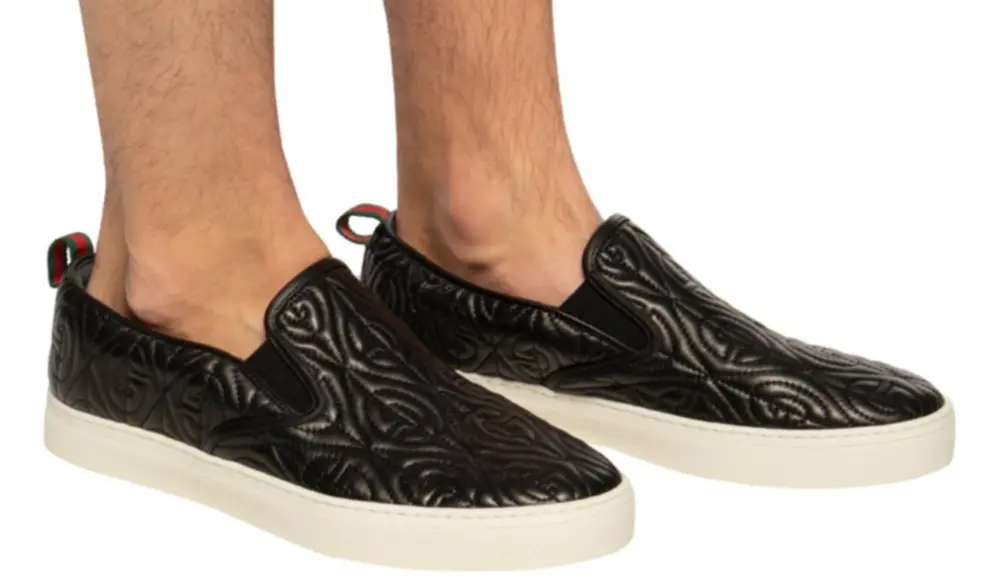 Alternative view of Giày Gucci G 'Black Quilted' 598868-0R0B0-1075