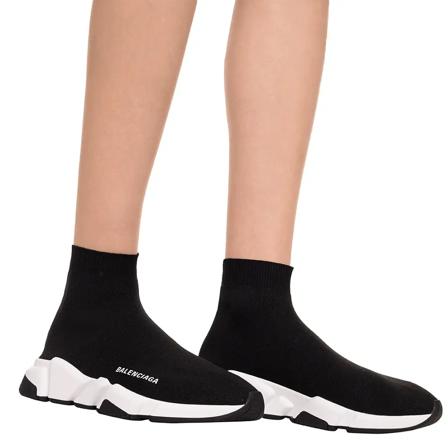 Giày Balenciaga Speed Trainer ‘Black’ 2019 587286 W05G9 1000 - Ảnh 4