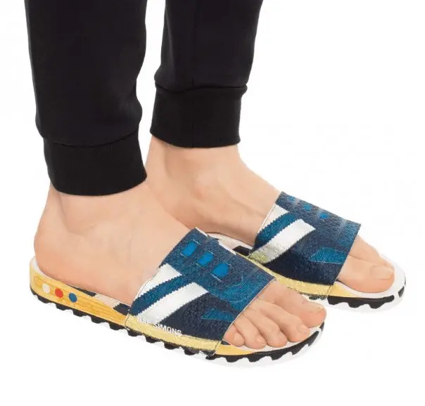Dép Adidas Raf Simons x LA Adilette Slides 'Trompe L'oeil' EE7956 - Ảnh 4