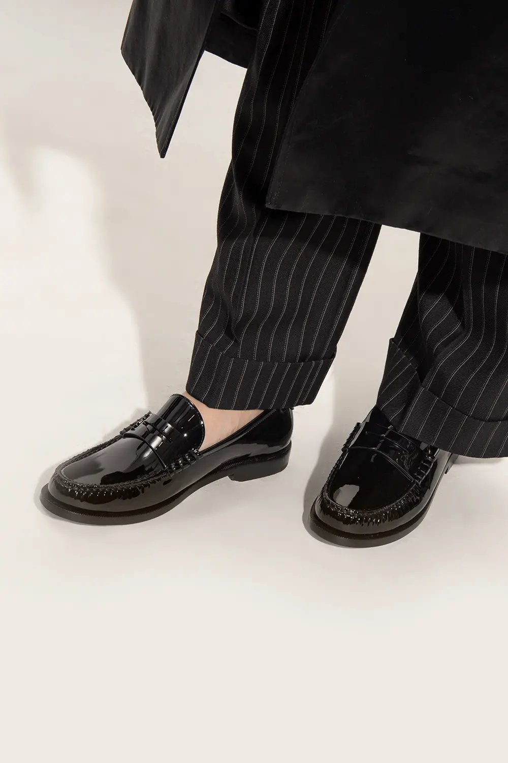 Giày Saint Laurent Le Loafer 'Black' 670232AAAJX1000 - Ảnh 4