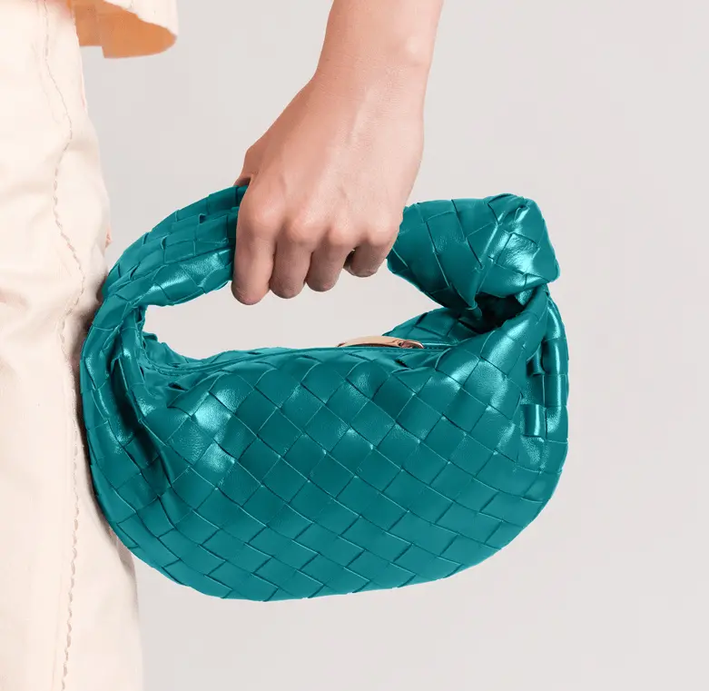 Túi Bottega Veneta Mini Jodie Bag Green 651876-VCPP5-3118 - Ảnh 4