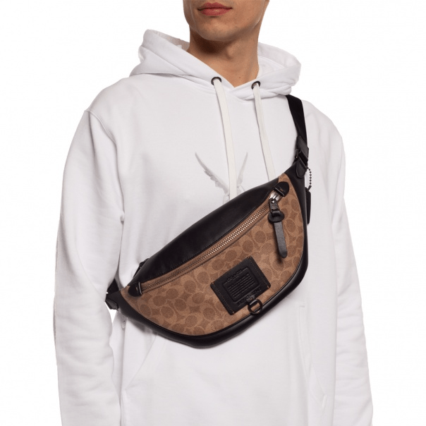 Túi Coach Livington Utility Pack In Signature Canvas 40345 JIKHA - Ảnh 2