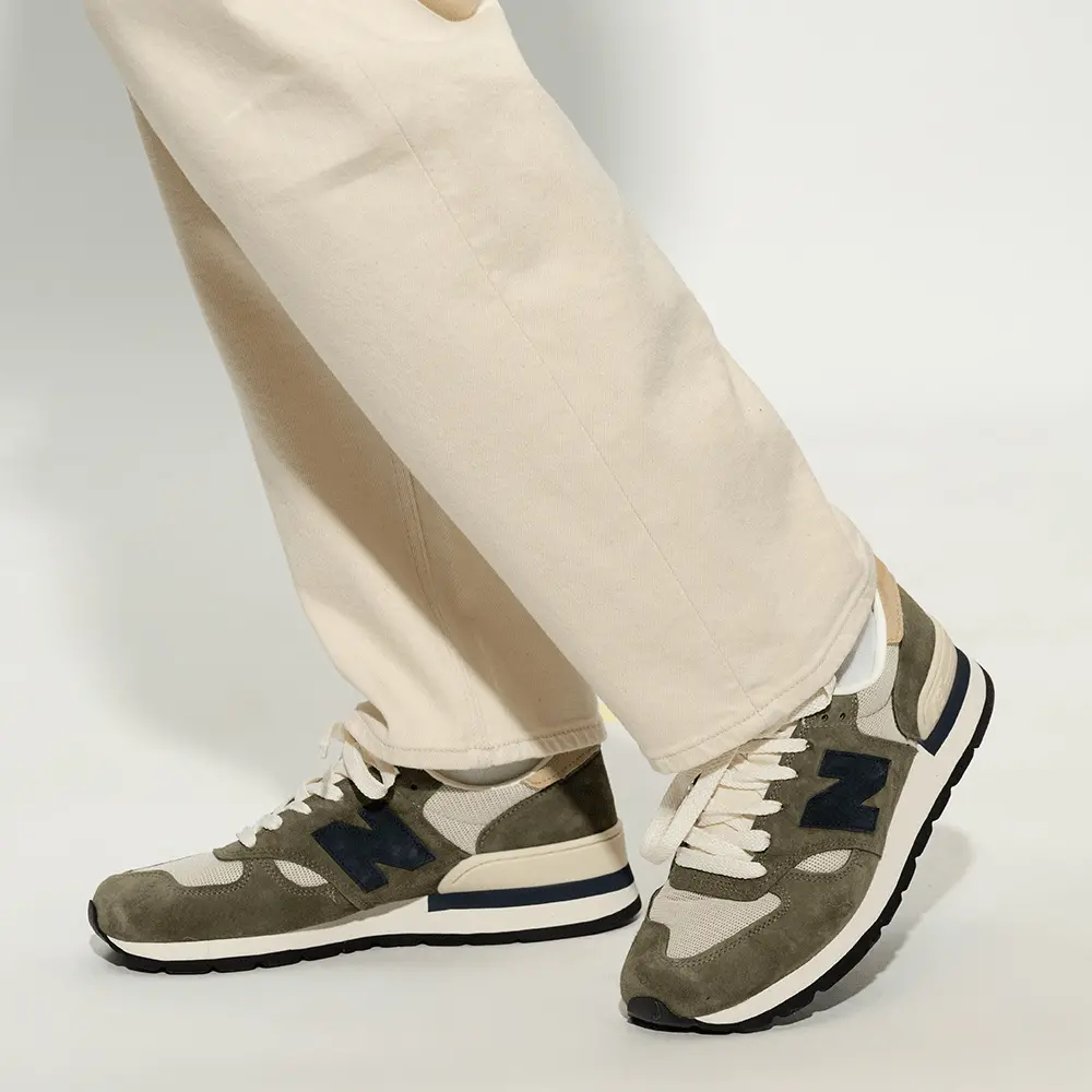 Alternative view of Giày New Balance Teddy Santis x 990v1 Made in USA 'Grey' M990WG1