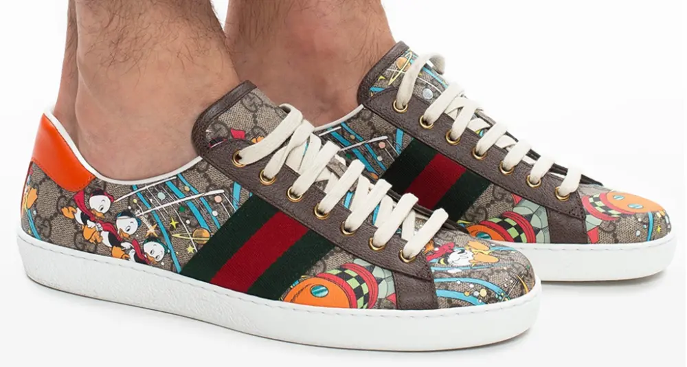 Giày Disney x Gucci 'Huey,Dewey,Louie' 647950-2M110-8960 - Ảnh 5