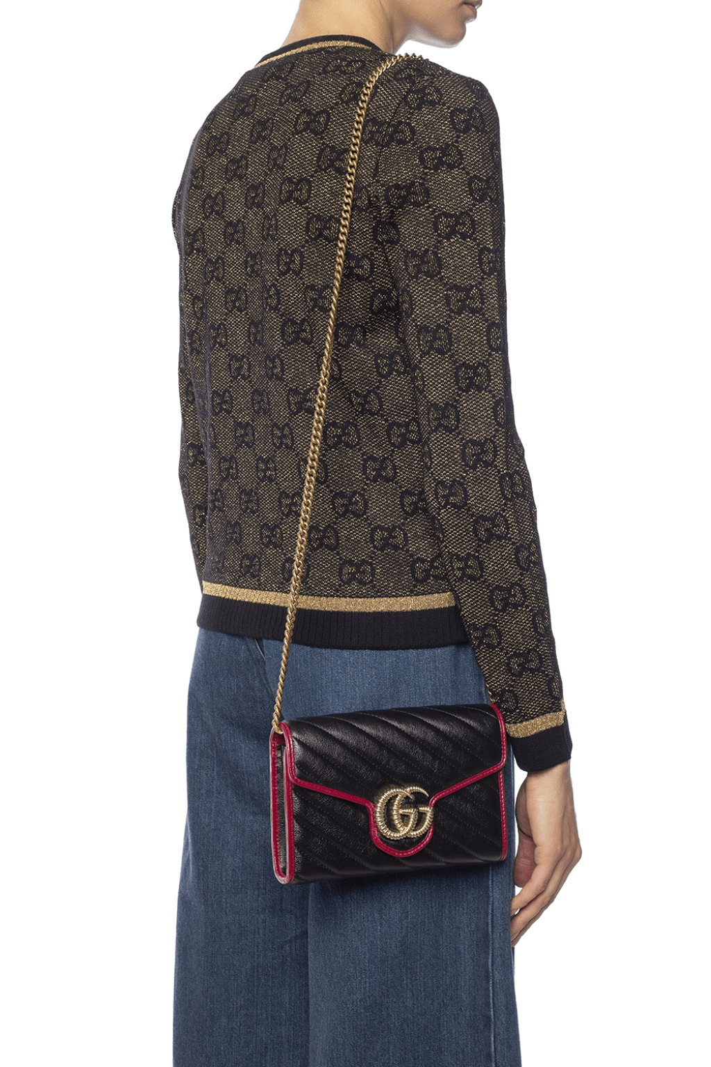 Túi Gucci GG Marmont Shoulder Bag 573807 0OLFZ 8277 - Ảnh 6