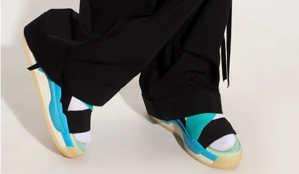 Alternative view of Dép Adidas Y3 Hokori 'Black Mint' GX1056