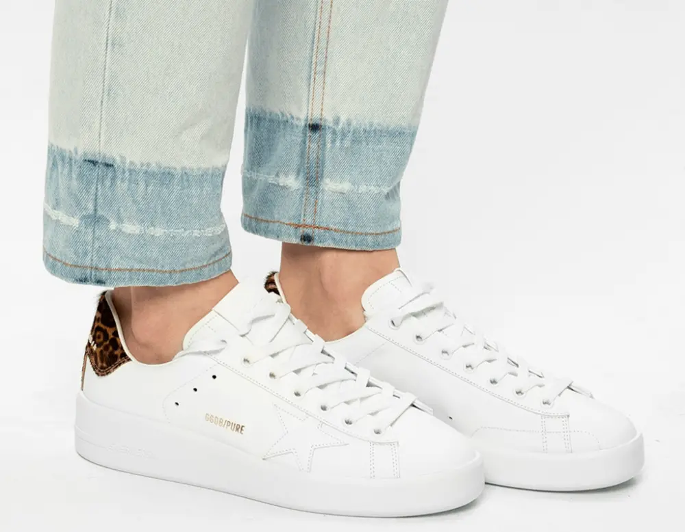 Alternative view of Giày Golden Goose Purestar 'Leopard White' GWF00124-F000310-10269