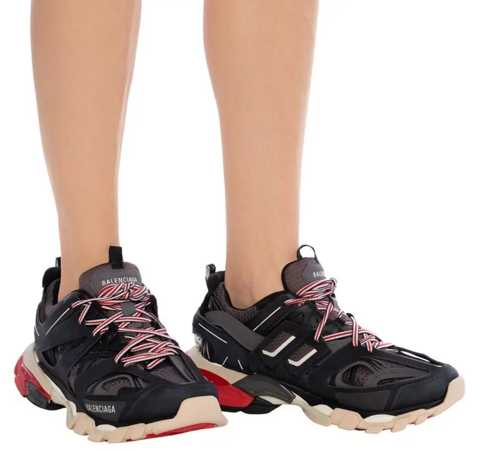 Giày Balenciaga Track Trainer Black Red 542023-W1GB6-1002 - Ảnh 5