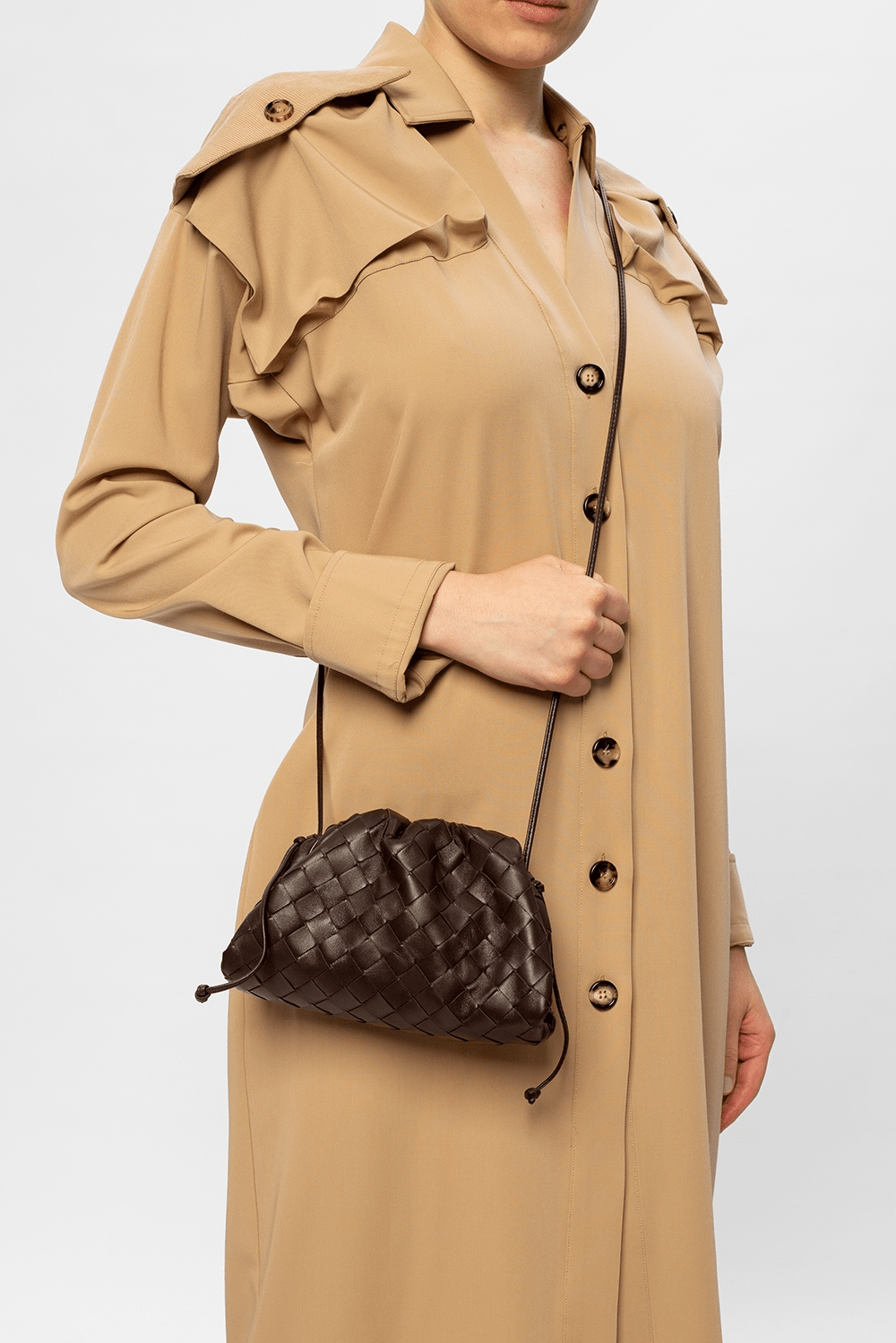 Túi Bottega Veneta Mini Pouch 585852-VCPP1-5010 - Ảnh 3