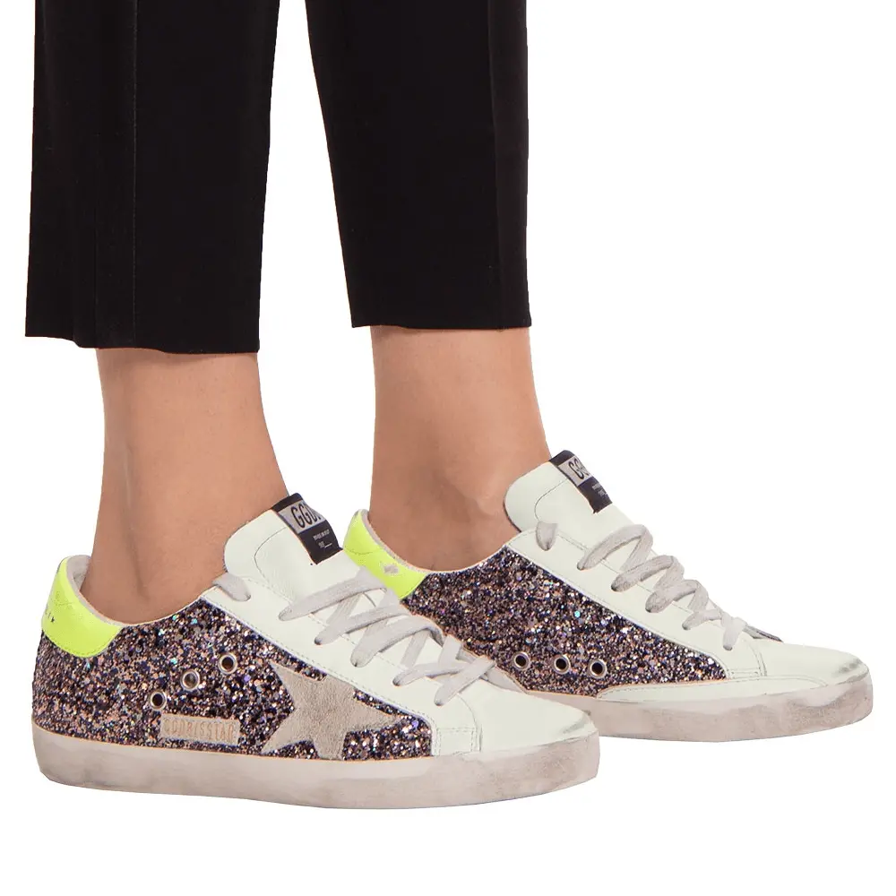 Giày Golden Goose Superstar Women's Sneakers G36WS590-V58 - Ảnh 4