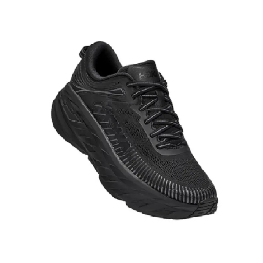 Alternative view of Giày Hoka One One Bondi 7 Wide Tripple Black 1110530-BBLC