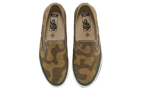 Giày Vans Vault X Taka Hayashi Style 48 Lx 'Canvas Brown' VN0A5FC5BRO - Ảnh 3