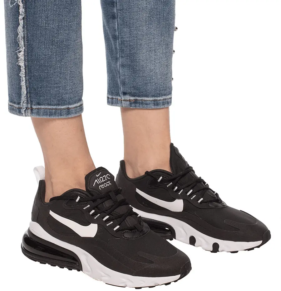 Alternative view of Giày Nike Air Max 270 React 'Black' CI3899-002