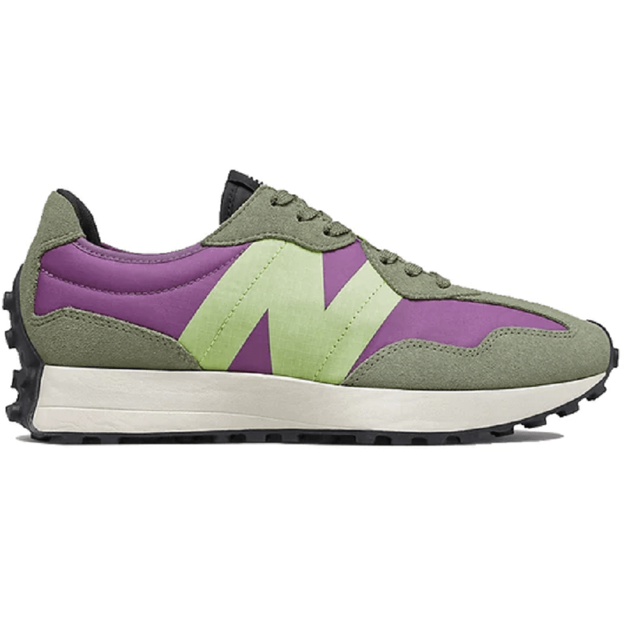 Giày New Balance 327 'Sour Grape Bleached Lime Glow' MS327TC