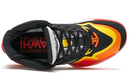 Alternative view of Giày New Balance Kawhi 1 Red Orange BBKLSSD1
