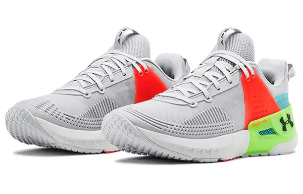 Alternative view of Giày Under Armour HOVR Apex 'Grey Orange' 3022209-100
