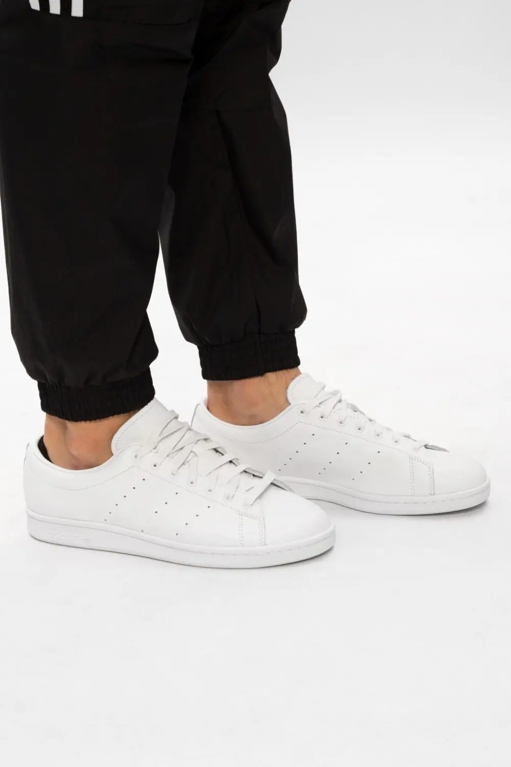 Giày Adidas Hyke x Stan Smith AOH 001 'Triple White' FV3915 - Ảnh 4