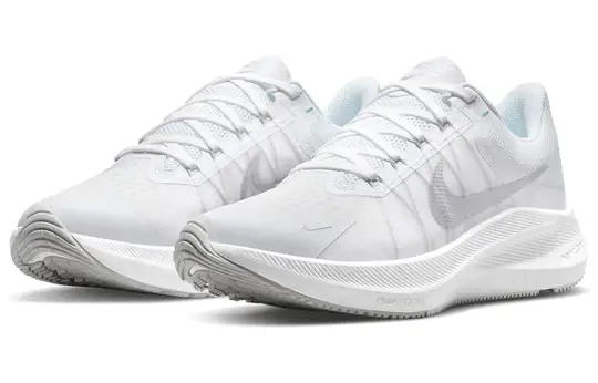 Giày Nike Wmns Zoom Winflo 8 'White Metallic Silver' CW3421-104 - Ảnh 10