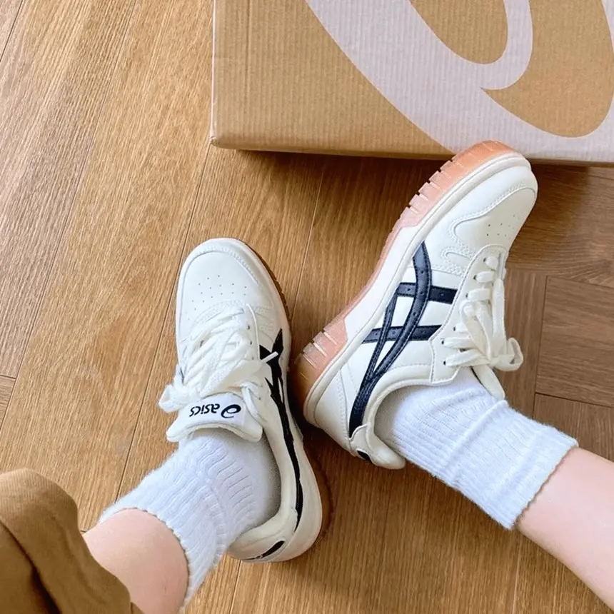 Giày Asics Court MZ 'Cream Black Gum' 1203A127-750 - Ảnh 3
