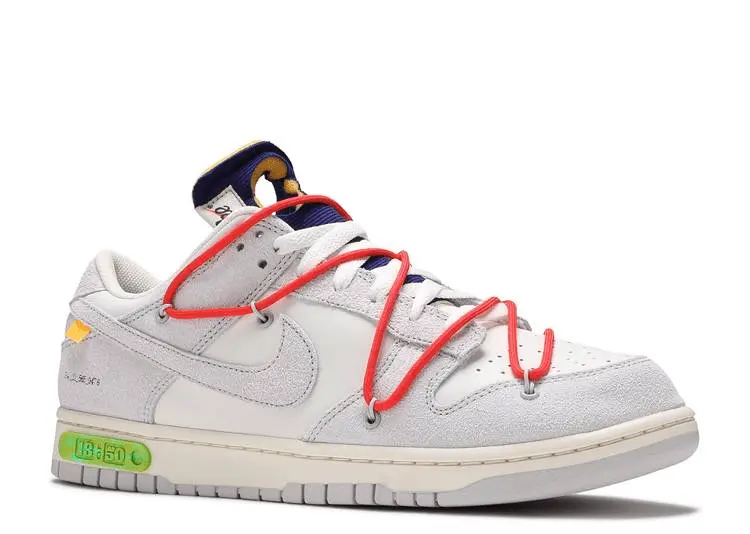 Alternative view of Giày Nike Off-White x Dunk Low 'Lot 13 of 50' DJ0950-110