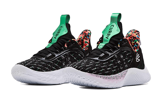 Giày Under Armour Curry Flow 9 'Sesame Street' GS 3024249-002 - Ảnh 3