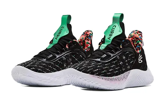 Giày Under Armour Curry Flow 9 'Sesame Street' GS 3024249-002 - Ảnh 3