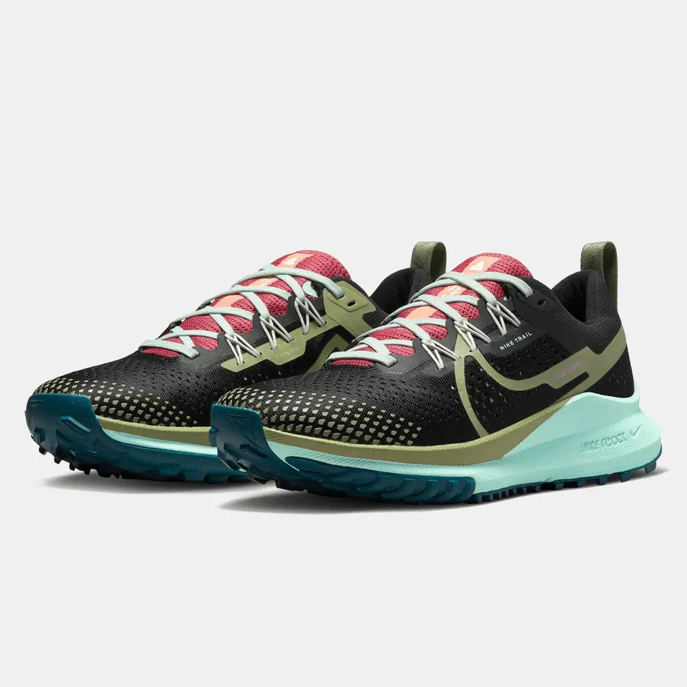 Alternative view of Giày Nike Wmns React Pegasus Trail 4 'Black Alligator Mint' DJ6159-004