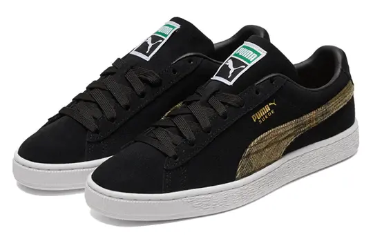 Giày Puma Suede Classic Flannel 'Black' 384605-01 - Ảnh 6