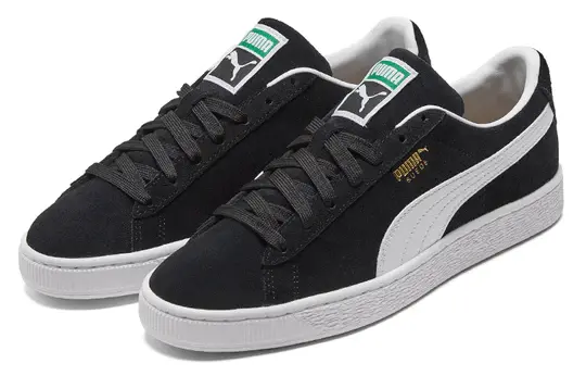 Giày Puma Suede Croc 'Black and White' 384852-01 - Ảnh 6