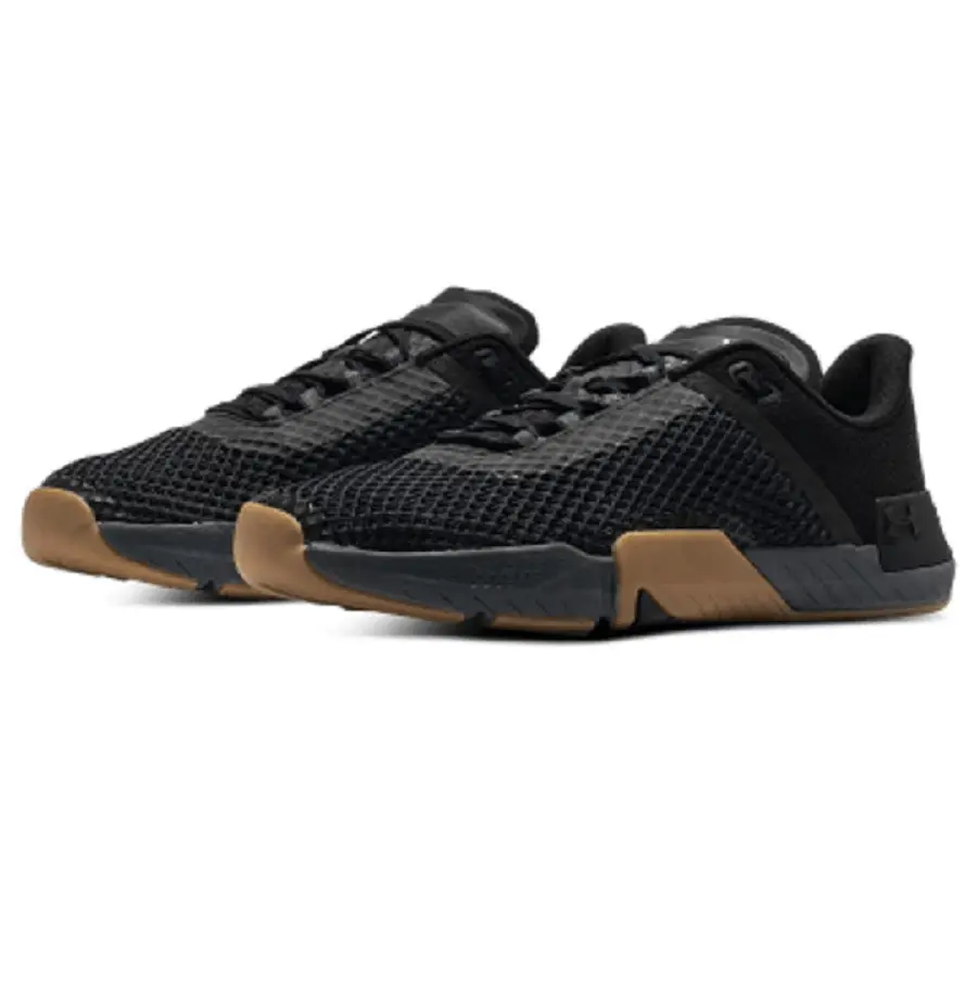 Giày Under Armour TriBase Reign 4 'Black Pitch Grey' 3025052-002 - Ảnh 4