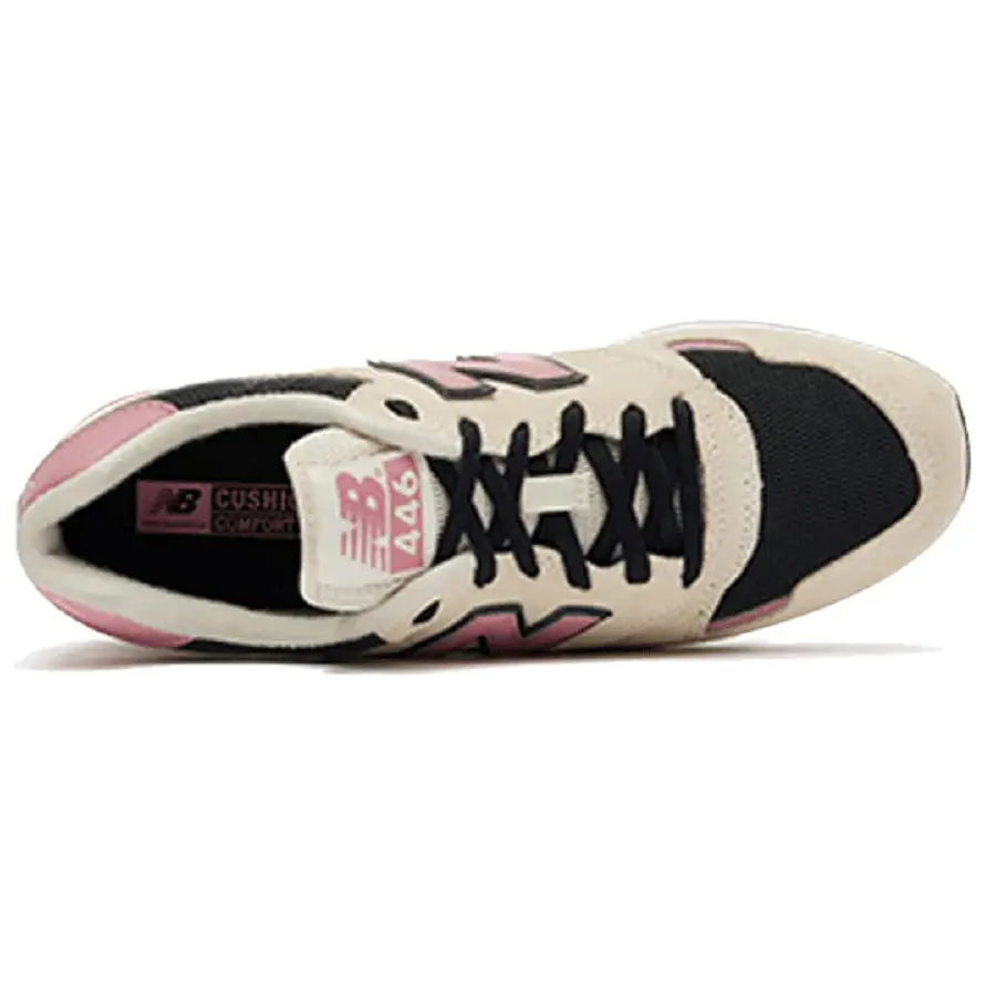 Giày New Balance 446 'Cream White Pink' U446GC1 - Ảnh 3